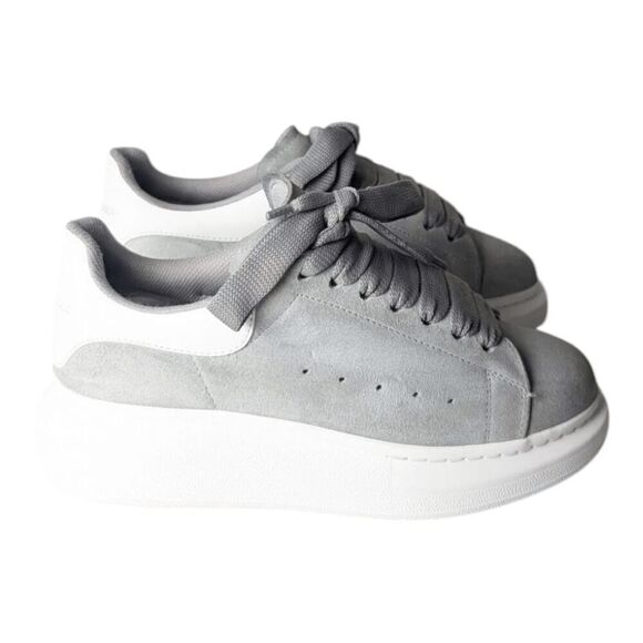 ALEXANDER MCQUEEN Oversized Suede Sneaker Size 35 - Picture 3 of 9